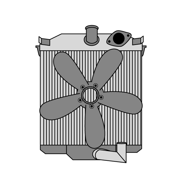 Ventola del radiatore